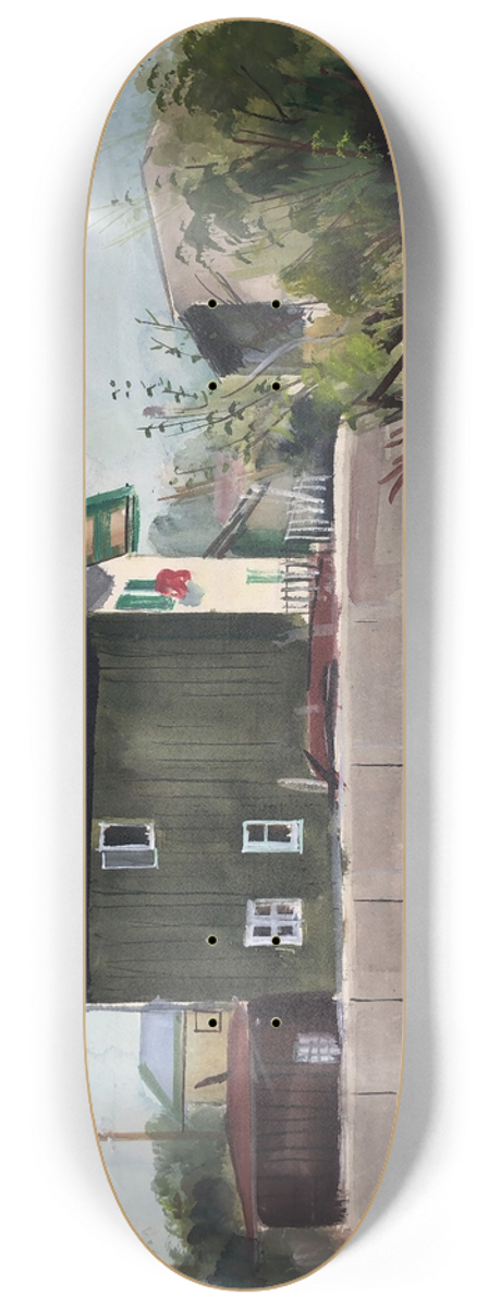 Otto Geigenberger - Aus Tlz 8.25 inch art skate deck