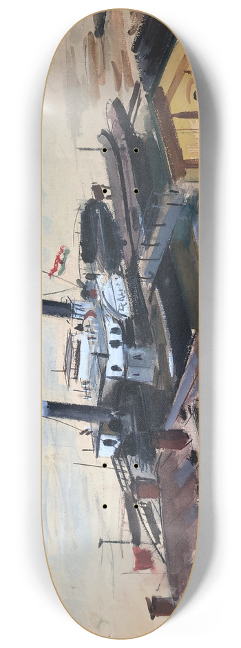 Otto Geigenberger - Donaudampfer 8.25 inch art skate deck