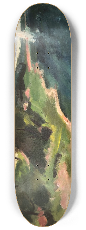 Otto Geigenberger - Gollenshausen am Chiemsee 8.25 inch art skate deck