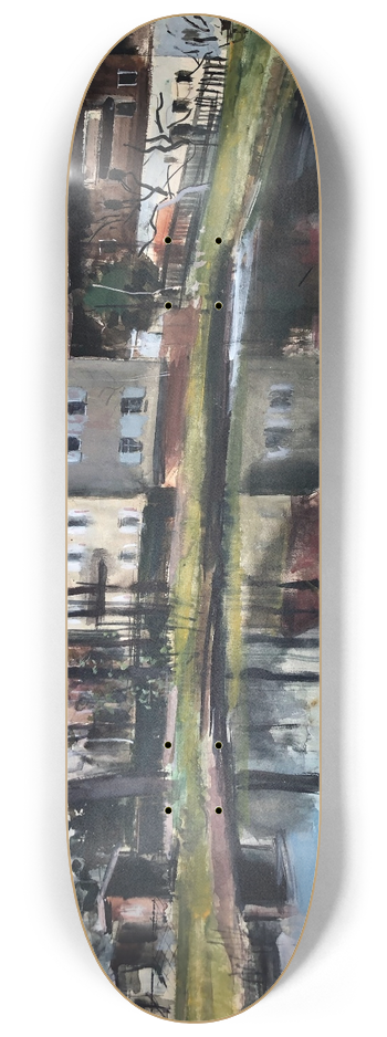 Otto Geigenberger - Gut Landenham bei Wasserburg am Inn 8.25 inch art skate deck