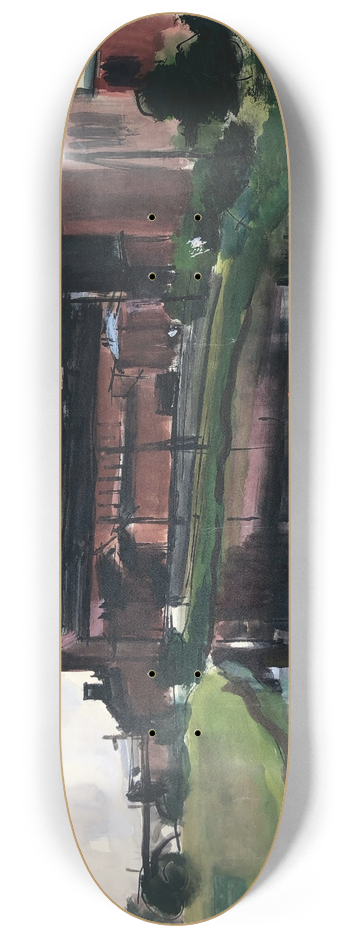 Otto Geigenberger - Kamine (Industrie) 8.25 inch art skate deck