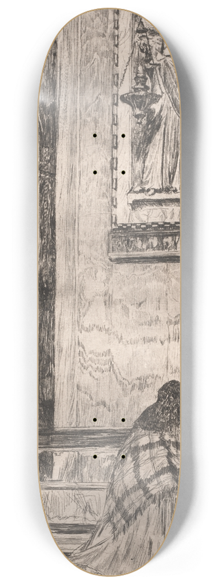 Otto Henry Bacher - St. Marks 8.25 inch art skate deck