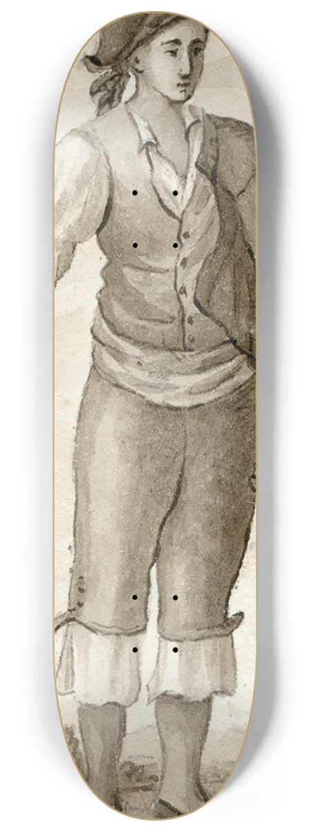Otto Howen - Klederdrachten uit Castilla 8.25 inch art skate deck