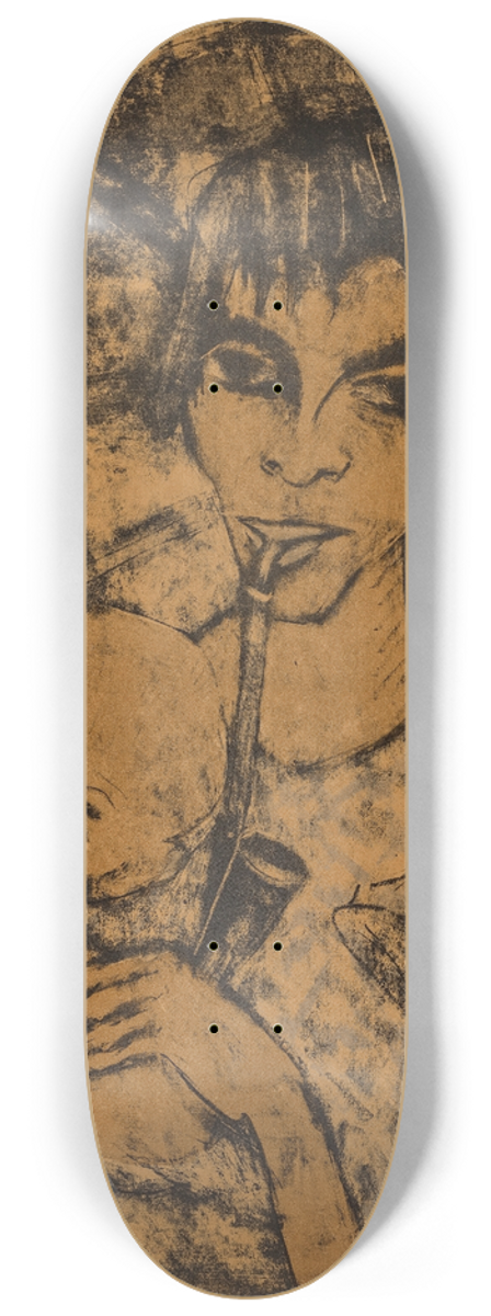Otto Mueller - Zigeunermadonna 8.25 inch art skate deck