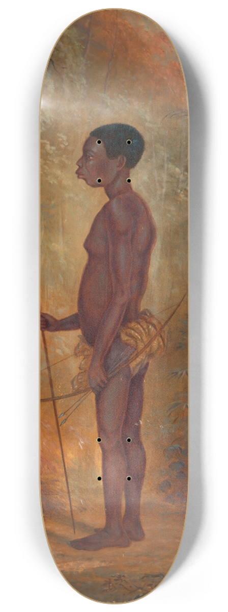 Antonio Zeno Shindler - Akka Man 8.25 inch art skate deck