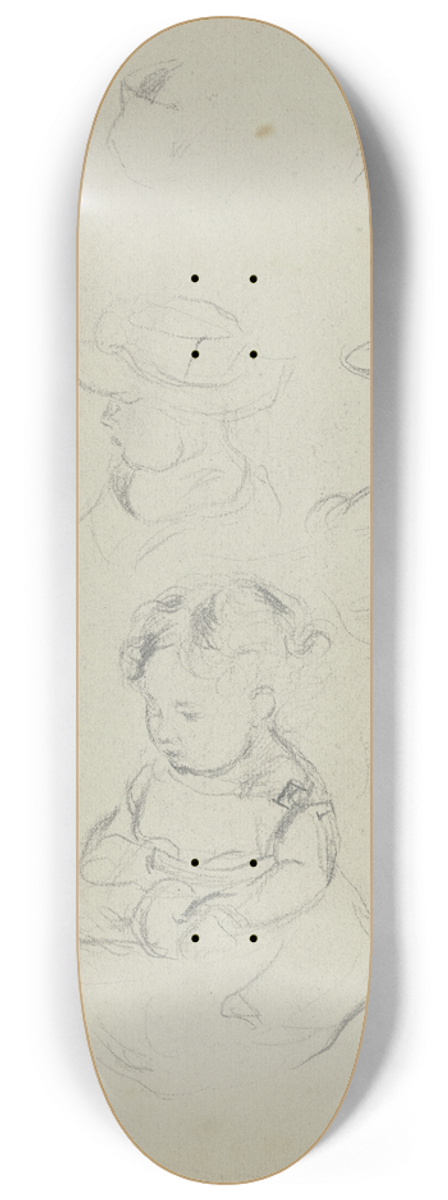 Otto Scholderer - The Blackberry Feast 8.25 inch art skate deck