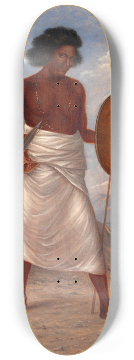 Antonio Zeno Shindler - Somali Man 8.25 inch art skate deck