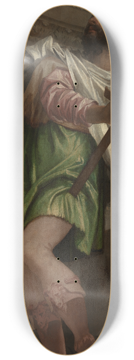 Paolo Veronese - Allegory of Navigation with a Cross-Staff 8.25 inch art skate deck