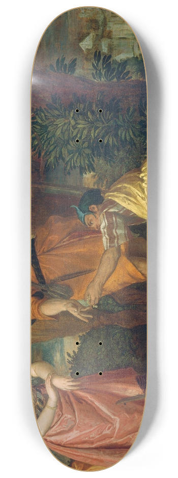 Paolo Veronese - Rebecca at the Well 8.25 inch art skate deck
