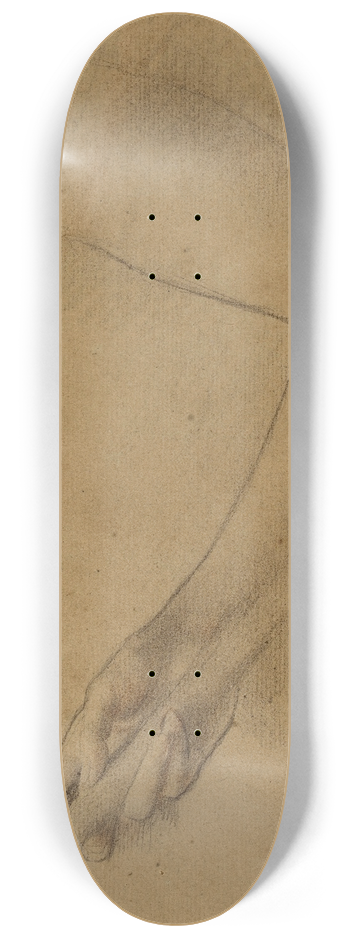 Pascal-Adolphe-Jean Dagnan-Bouveret - Etude de bras 8.25 inch art skate deck