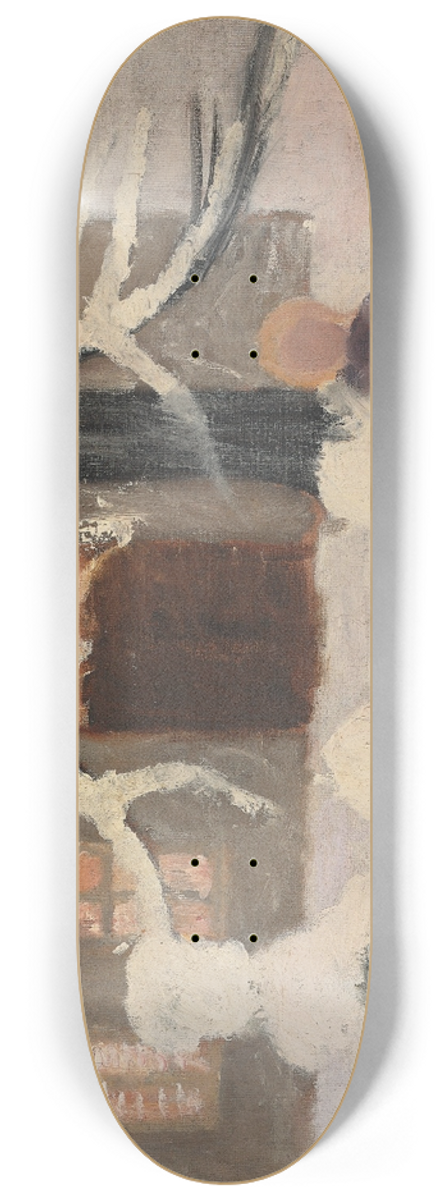 Paula Modersohn-Becker - Boy in the snow 8.25 inch art skate deck