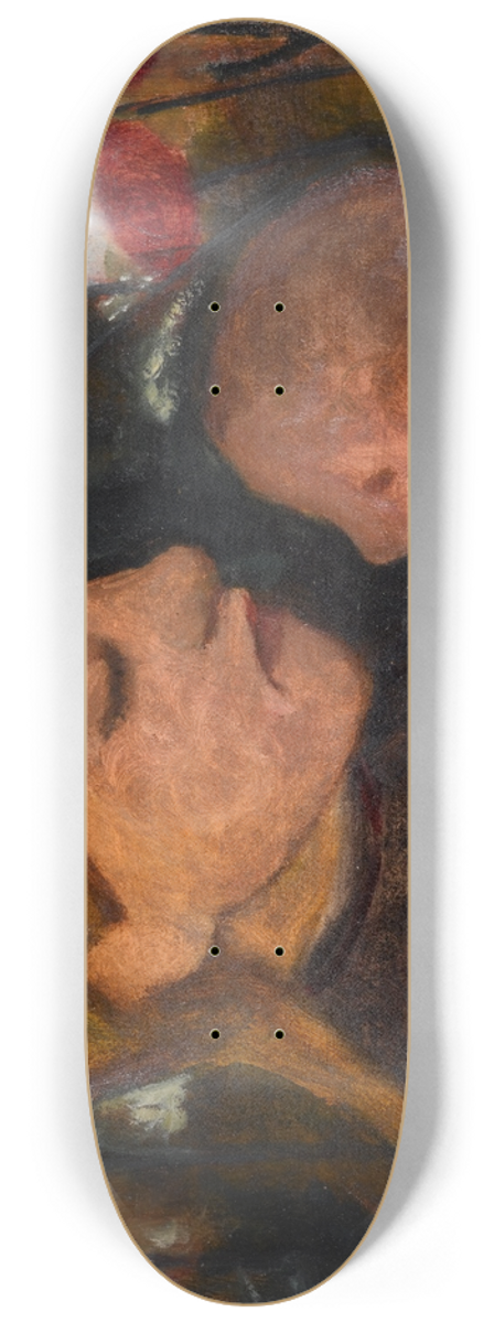 Paula Modersohn-Becker - Girl with child 8.25 inch art skate deck