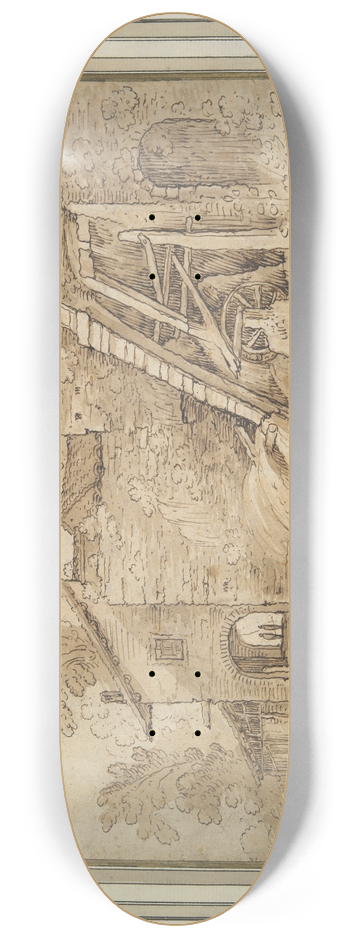 Paul Bril - Mill 8.25 inch art skate deck
