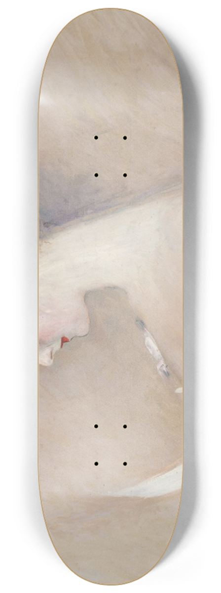 Paul Csar Helleu - Portrait de Marthe Letellier, ne Fourton 8.25 inch art skate deck