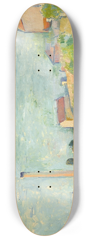 Paul Czanne - La mer  lEstaque 8.25 inch art skate deck