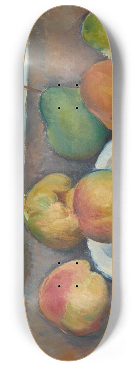 Paul Czanne - Nature morte; pommes et poires 8.25 inch art skate deck