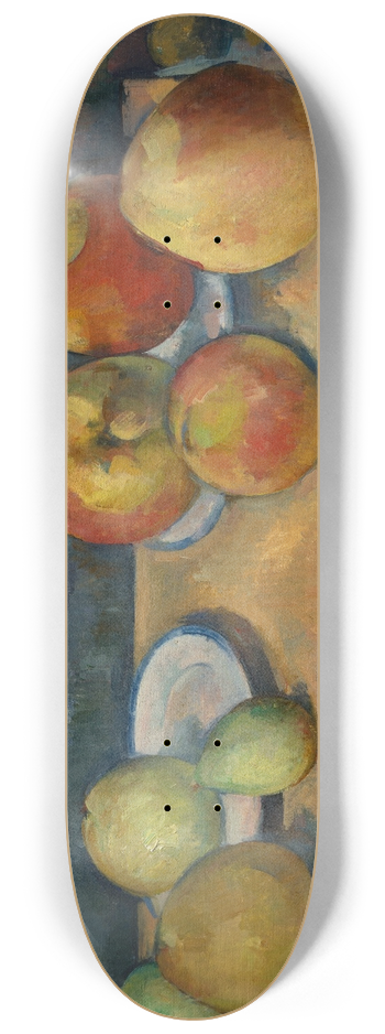 Paul Czanne - Still Life with Apples and Pears 8.25 inch art skate deck