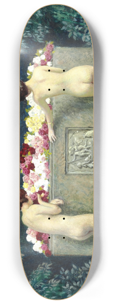 Paul Fischer - Ved Sarkophagen 8.25 inch art skate deck