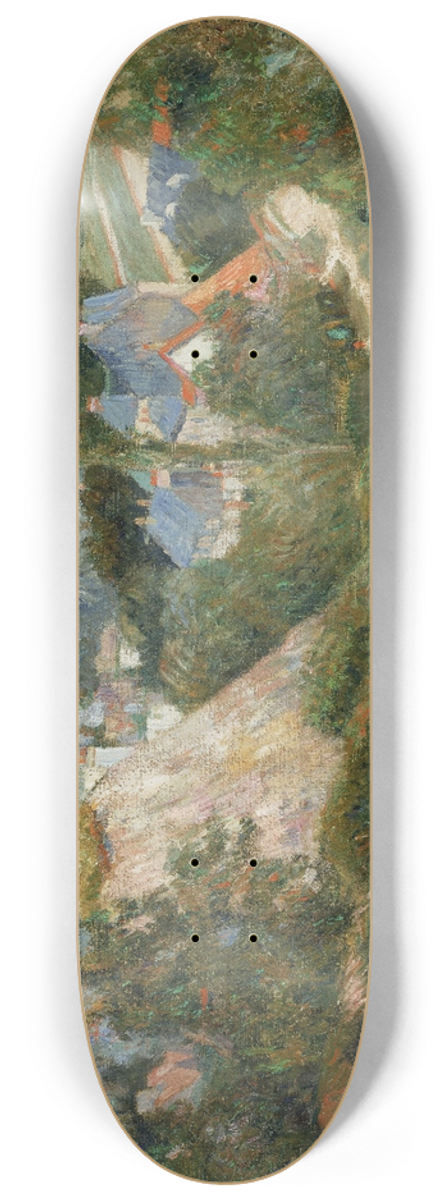 Paul Gauguin - Entrance to the Village of Osny 8.25 inch art skate deck