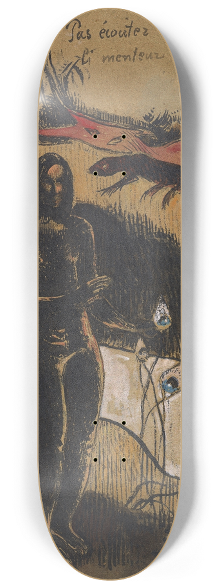 Paul Gauguin - Nave Nave Fenua 8.25 inch art skate deck