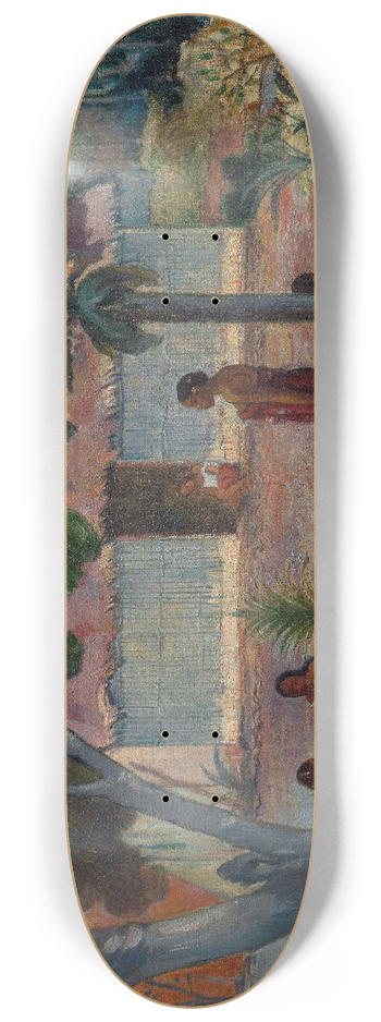 Paul Gauguin - The Large Tree 8.25 inch art skate deck