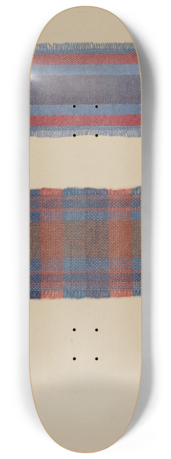 Paul Kelly - Textile Samples 8.25 inch art skate deck