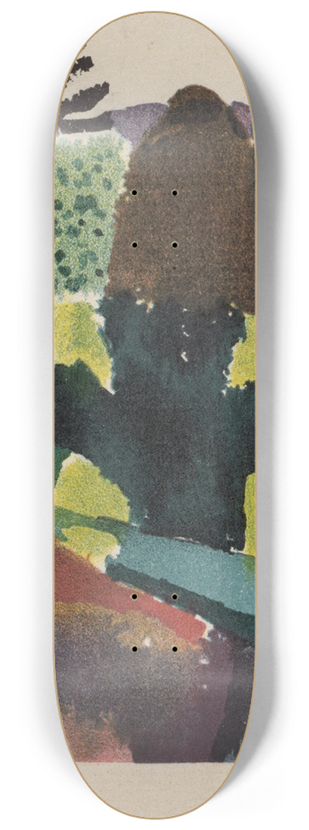 Paul Klee - Park 8.25 inch art skate deck