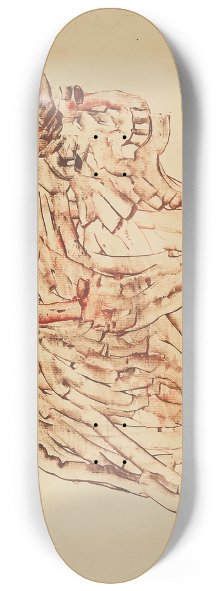 Paul Klee - Sans titre 8.25 inch art skate deck