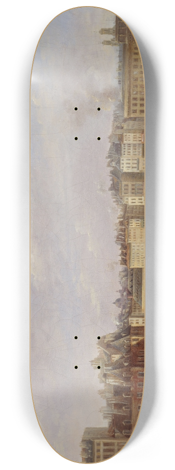 Paul Mallard - Le Pont-Neuf et le quai de Conti 8.25 inch art skate deck