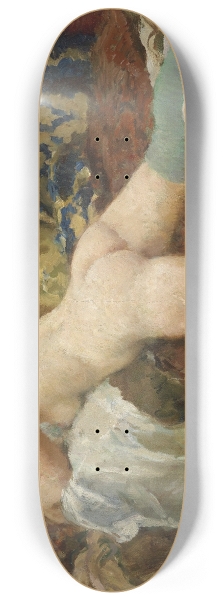 Paul Paede - Weiblicher Akt mit Strmpfen 8.25 inch art skate deck