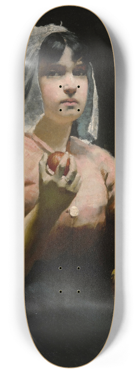 Paul Peel - Frances with the Apple 8.25 inch art skate deck