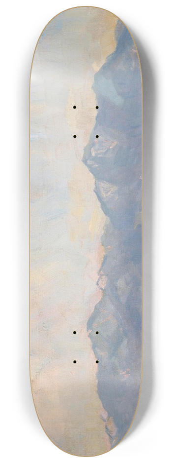 Paul Roloff - Blick auf Frauenchiemsee 8.25 inch art skate deck