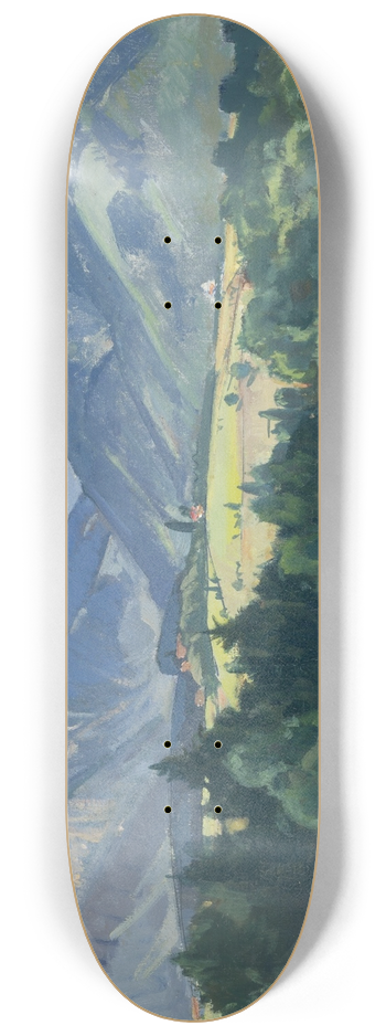 Paul Roloff - Blick ins Aschauer Tal 8.25 inch art skate deck
