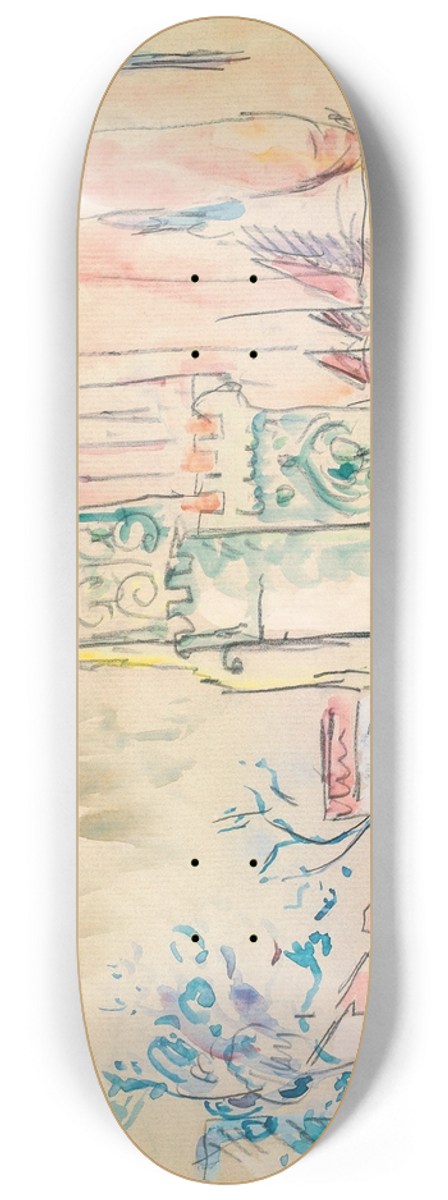 Paul Signac - Albi 8.25 inch art skate deck