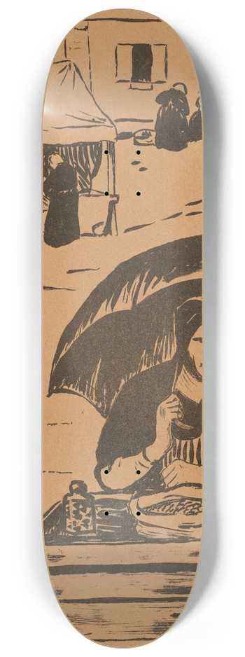 Paul Srusier - La Marchande de bonbons 8.25 inch art skate deck