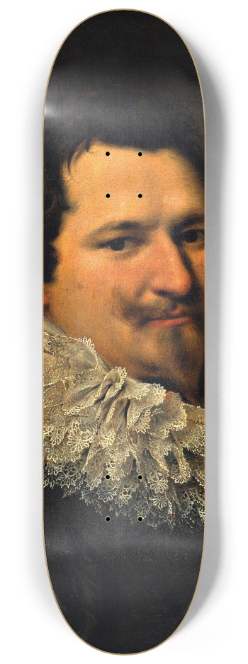 Paulus Moreelse - Portrait of a man 8.25 inch art skate deck