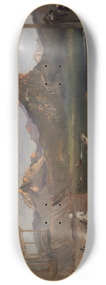 Anton Romako - Am Wolfgangsee 8.25 inch art skate deck