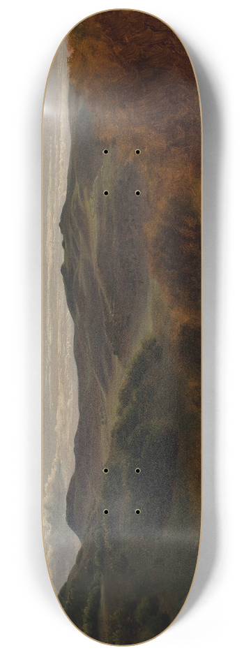 P. C. Skovgaard - Hills behind the Men Cliff 8.25 inch art skate deck