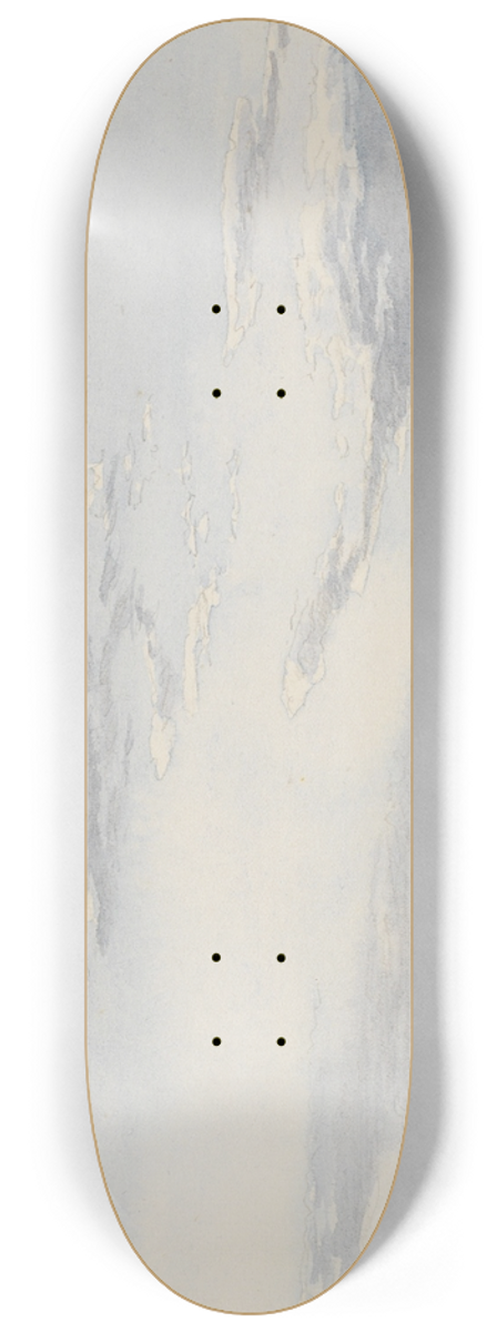 P. C. Skovgaard - Sky- og luftstudie 8.25 inch art skate deck