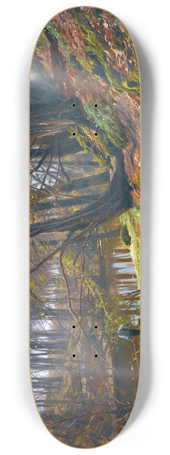 Peder Mrk Mnsted - Spring Landscape At Sby 8.25 inch art skate deck
