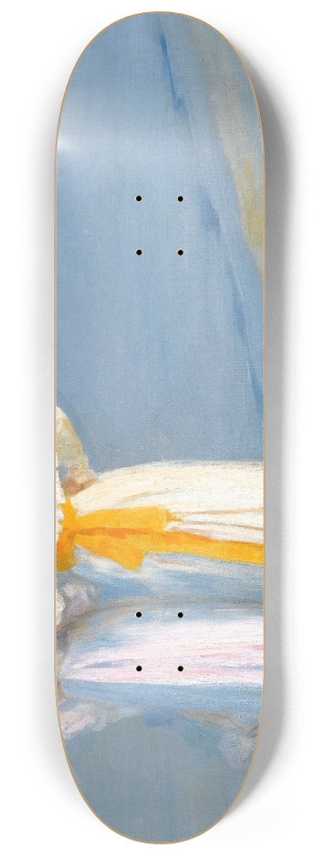 Peder Severin Kryer - Anna Ancher And Marie Kryer On The Beach At Skagen 8.25 inch art skate deck