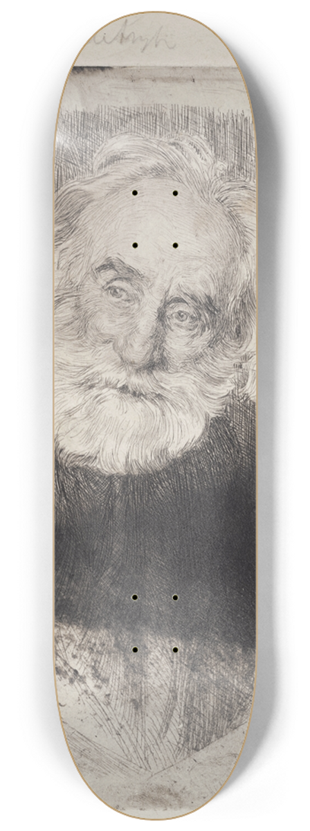 Peder Severin Kryer - Portrt af Vilhelm Kyhn 8.25 inch art skate deck
