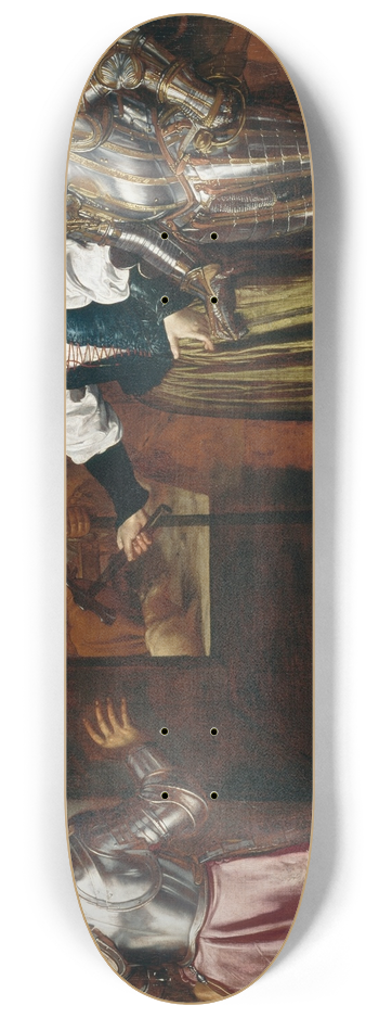 Pedro Nez del Valle - Jael and Sisera 8.25 inch art skate deck