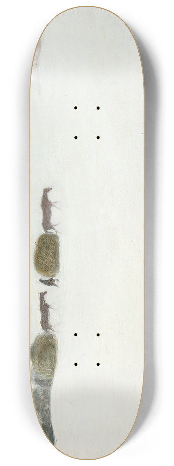 Pekka Halonen - Load of Hay 8.25 inch art skate deck