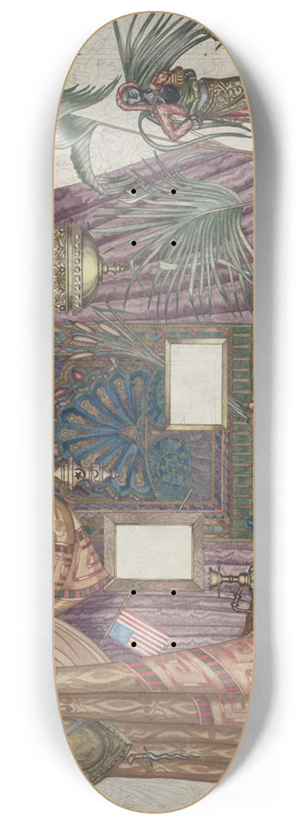 Perkins Harnly - Cozy Corner 8.25 inch art skate deck