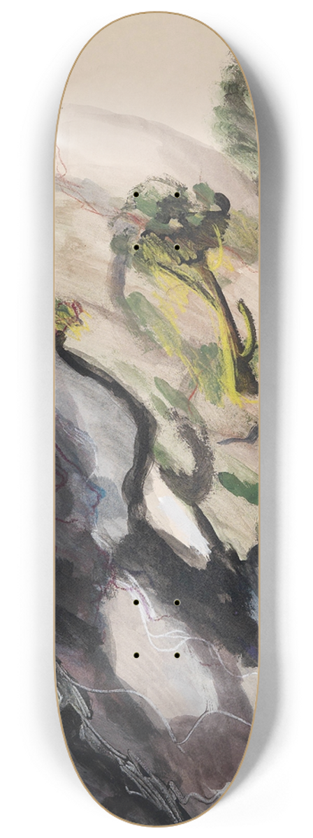 Petar Dobrovic - Olivenbume 8.25 inch art skate deck