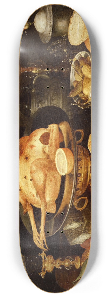 Peter Binoit - Still Life with a Meal 8.25 inch art skate deck