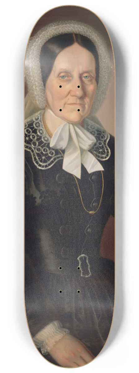 Peter Michal Boh - Portrait of Mrs. Kornlia Schulzov 8.25 inch art skate deck