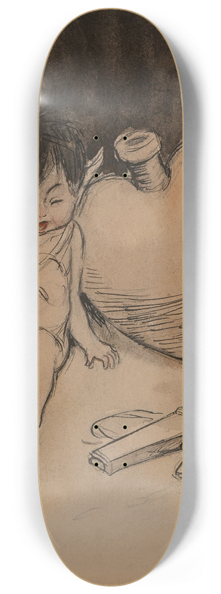 Peter Newell - Tipsy Cupid 8.25 inch art skate deck