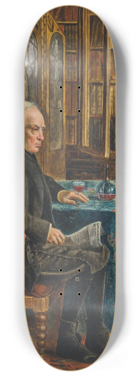 Peter Paul Marshall - Scenes from Clerical Life 8.25 inch art skate deck